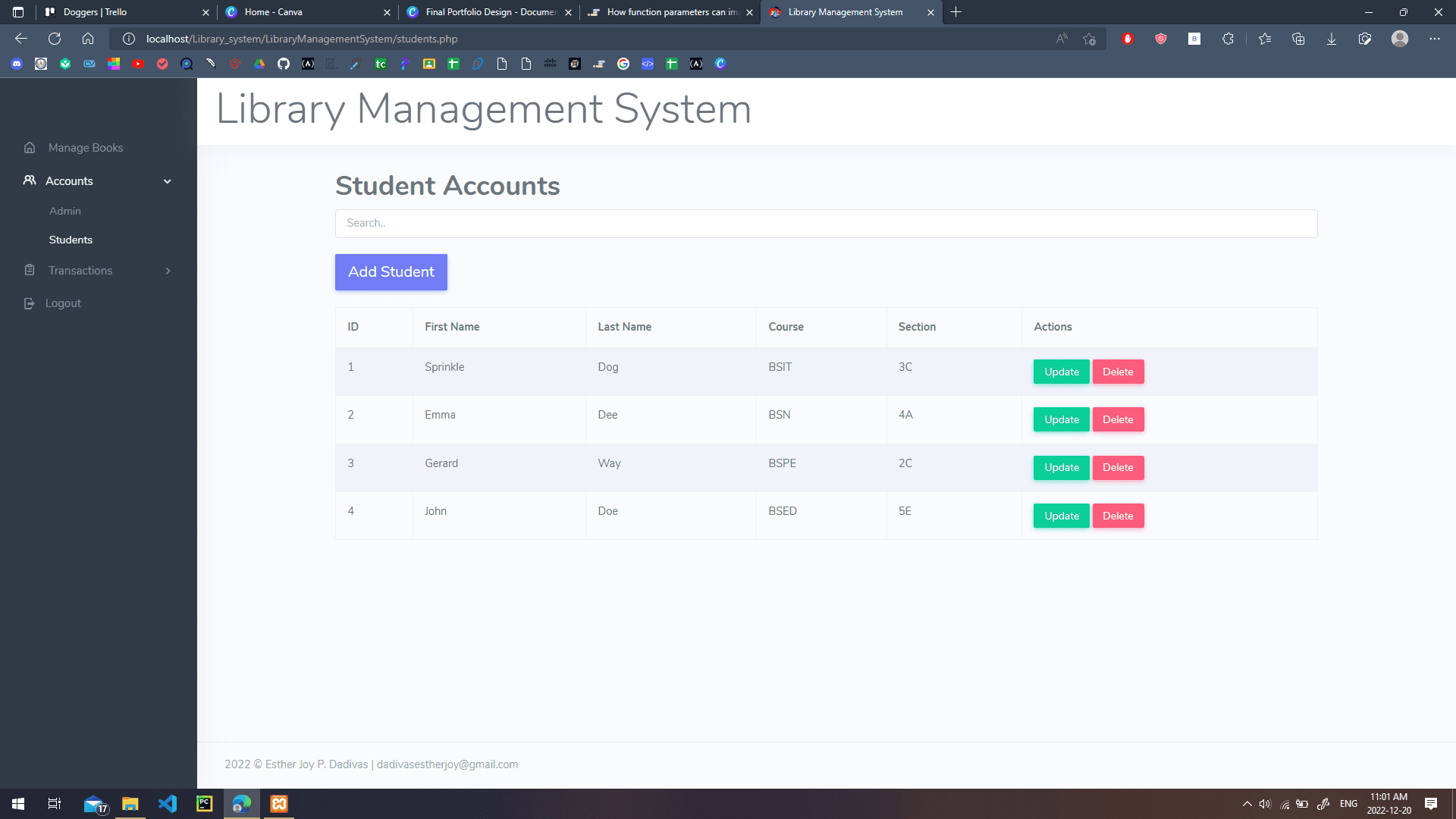 Library Management System